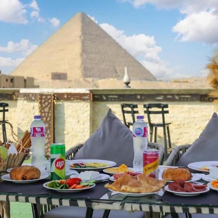 Thoth Pyramids Inn Kafret el-Gabal Exteriér fotografie