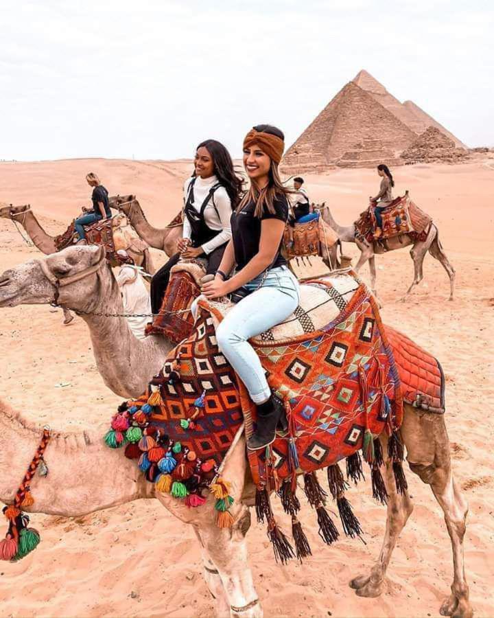 Thoth Pyramids Inn Kafret el-Gabal Exteriér fotografie